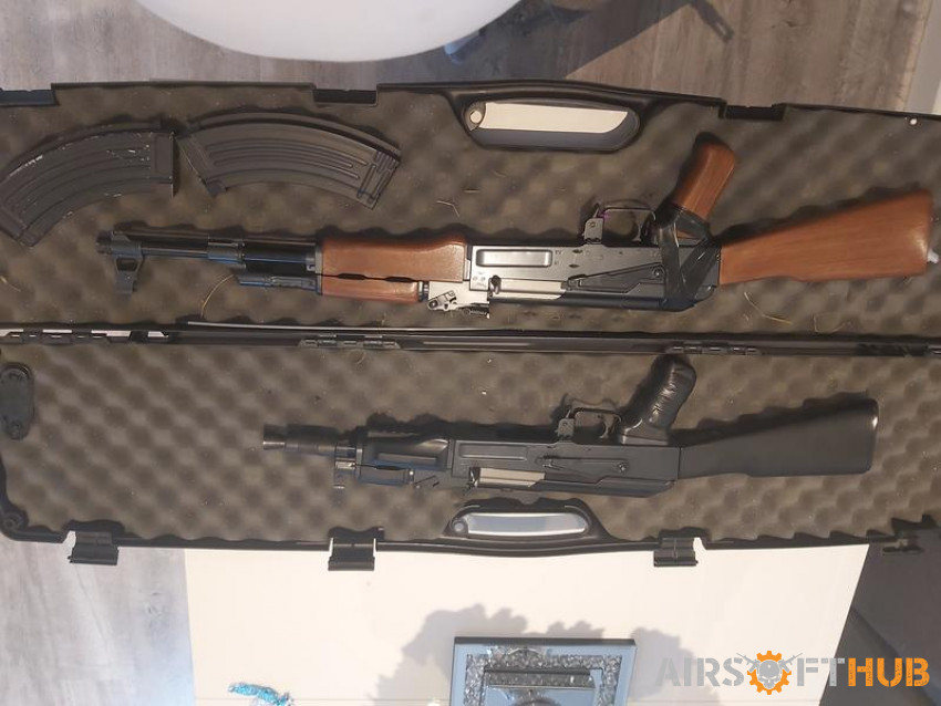 AK47 Tm and Ak47 spetnaz Tm - Used airsoft equipment