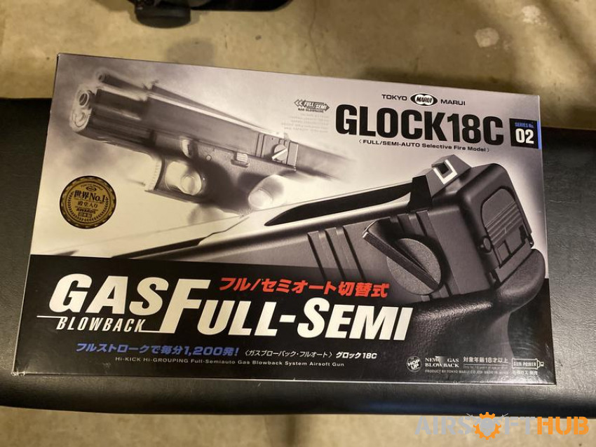 Tokyo Marui Glock 18c - Used airsoft equipment