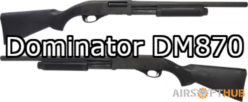 Dominator DM870 - Used airsoft equipment