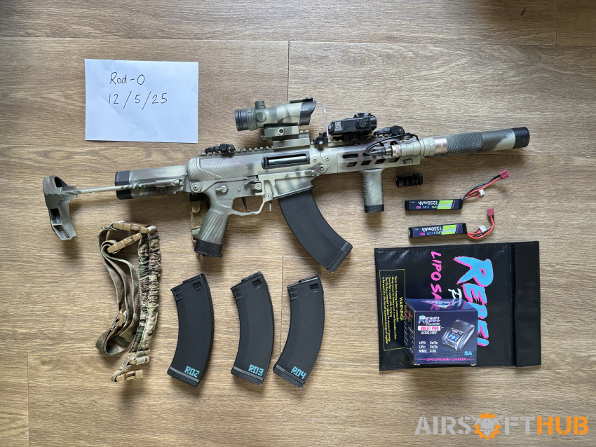 KWA SCARLET 47 AEG - Used airsoft equipment