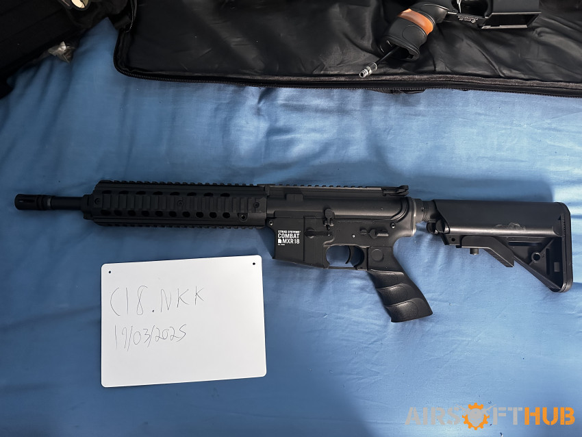 Combat Systems MXR18 - Used airsoft equipment