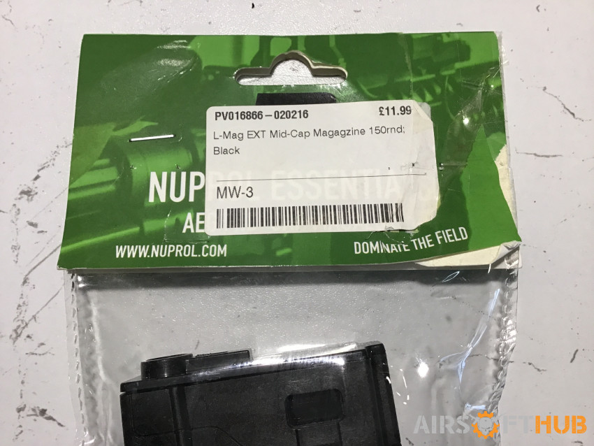 Nuprol Magagzine L Mag ext - Used airsoft equipment