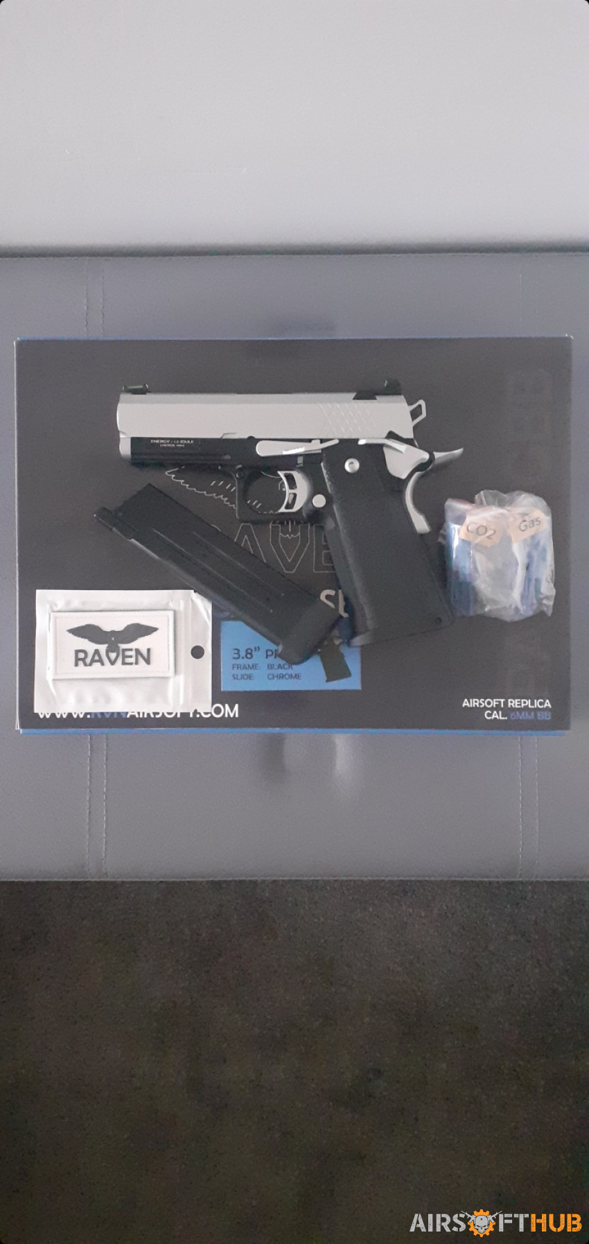 Raven 3.8 Pro Hi-Capa GBB - Used airsoft equipment
