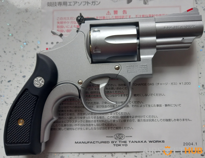 TANAKA SMITH AND WESSON 357. - Used airsoft equipment