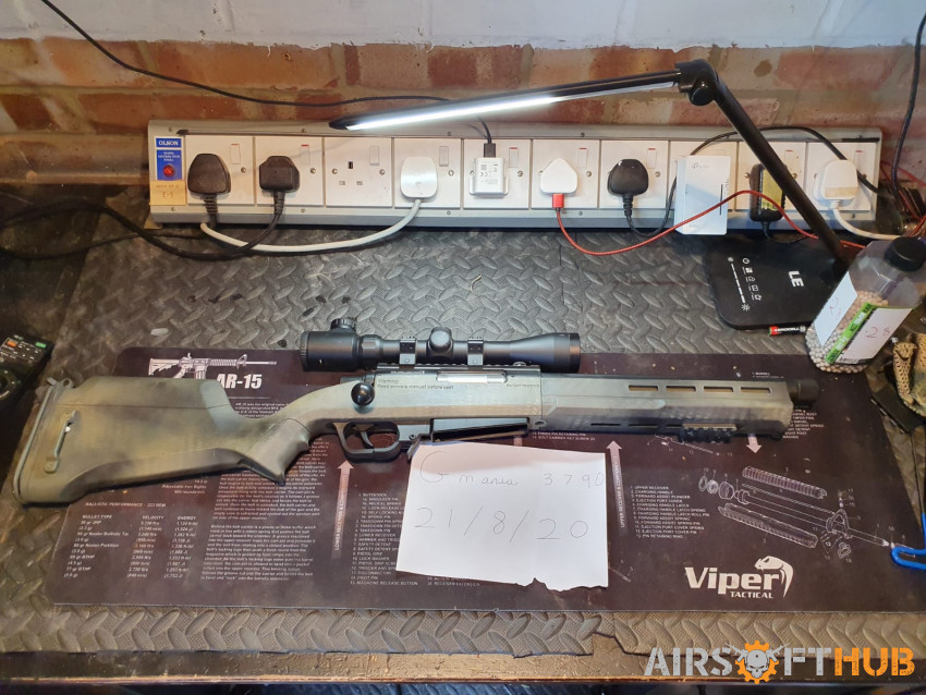 Ares As02 Striker sniper rifle - Used airsoft equipment