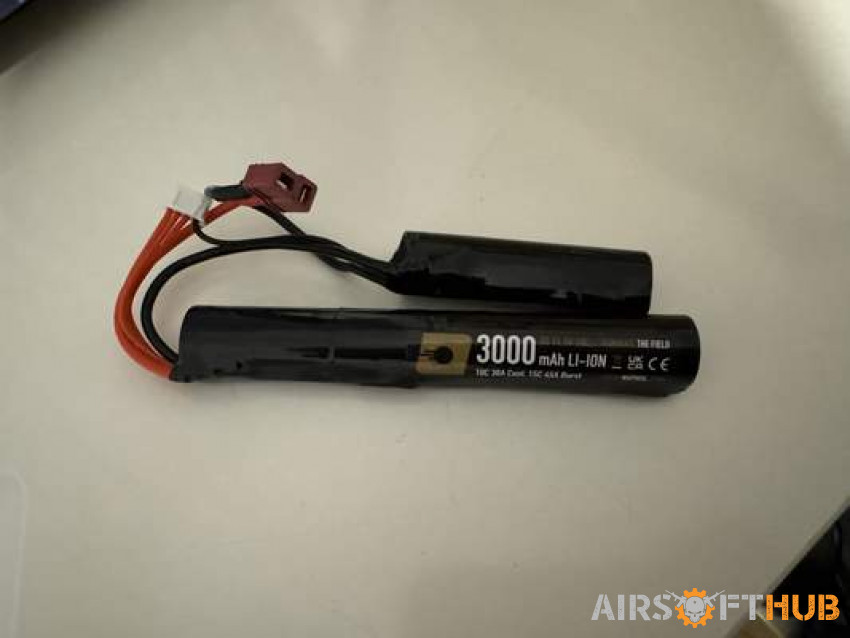 11.1 li-ion 3000mah deans - Used airsoft equipment