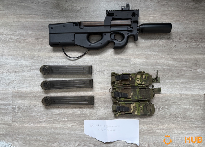 Airsoftjunkiez HPA KRYTAC P90 - Used airsoft equipment