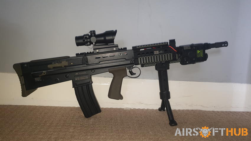 ICS L85 with Licenced rail - Used airsoft equipment