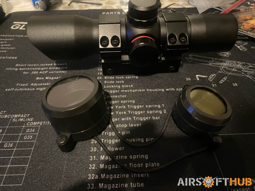 ASG Dot Sight Red / Green 1x30 - Used airsoft equipment