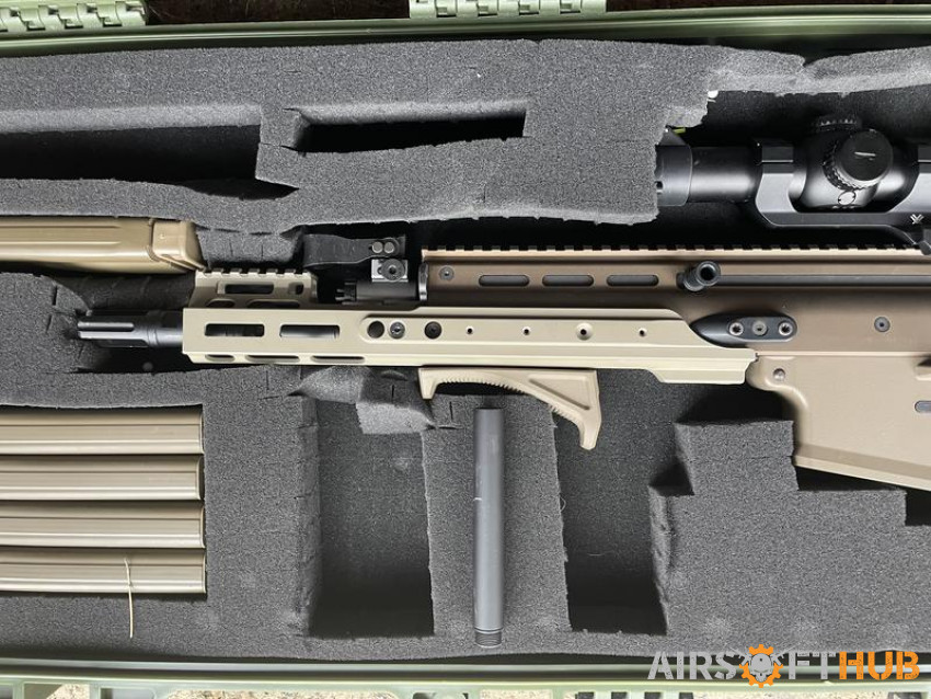 Tokyo Marui Scar H upgraded - Used airsoft equipment