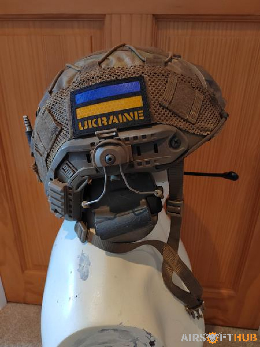 Fast Helmet SF Setup Multicam - Used airsoft equipment