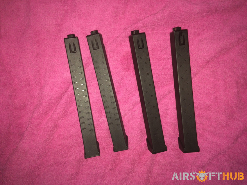 arp 9 & x9 mid cap magazines - Used airsoft equipment