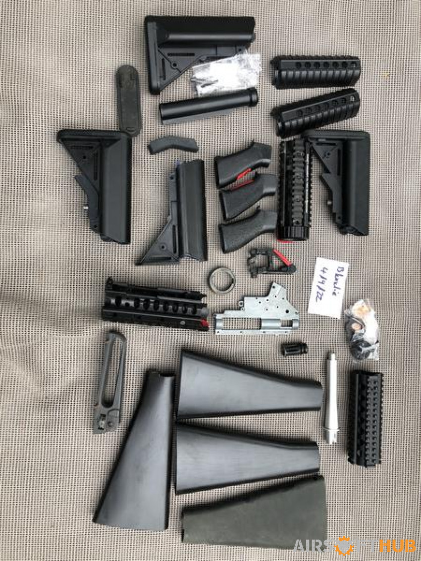 Clear out of M4 parts - Used airsoft equipment
