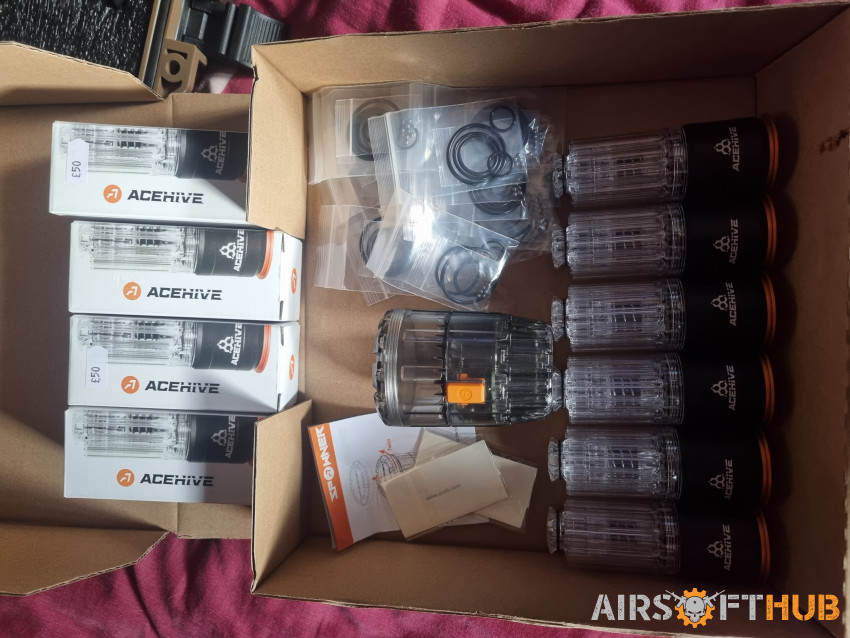 Acetech grenades - Used airsoft equipment