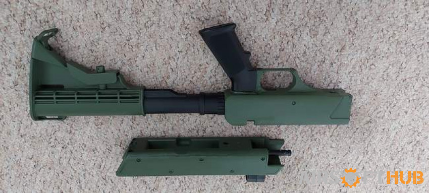 Mb 06 stock & lower reciever - Used airsoft equipment