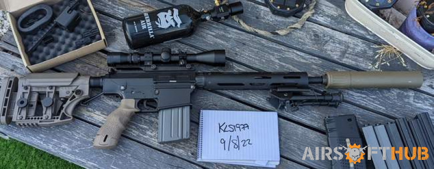 Sr25 hpa bundle - Used airsoft equipment