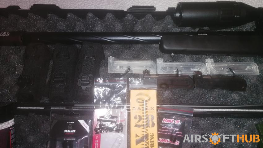 Ssg10 a1 + TM mk23 (UPGRADED) - Used airsoft equipment