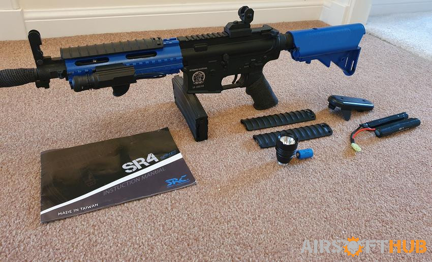 SR4 Zombie Hunter - Used airsoft equipment