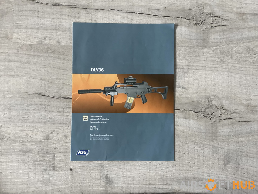HK G36 replica - Used airsoft equipment