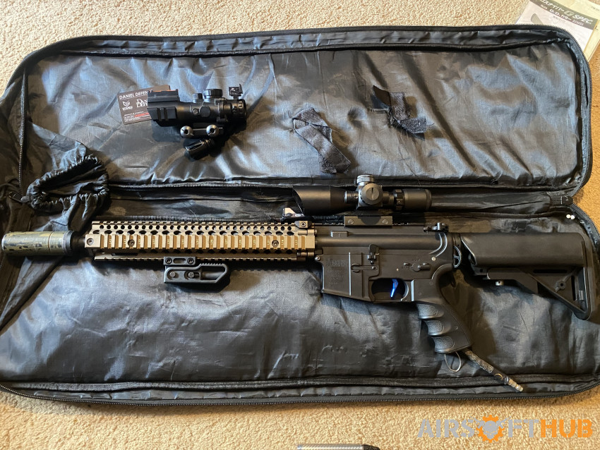 M4 Kythera with extras - Used airsoft equipment