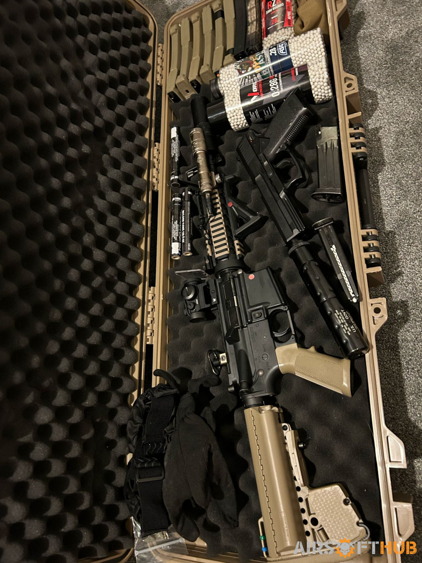 Tm m4 cqbr Ngrs - Used airsoft equipment