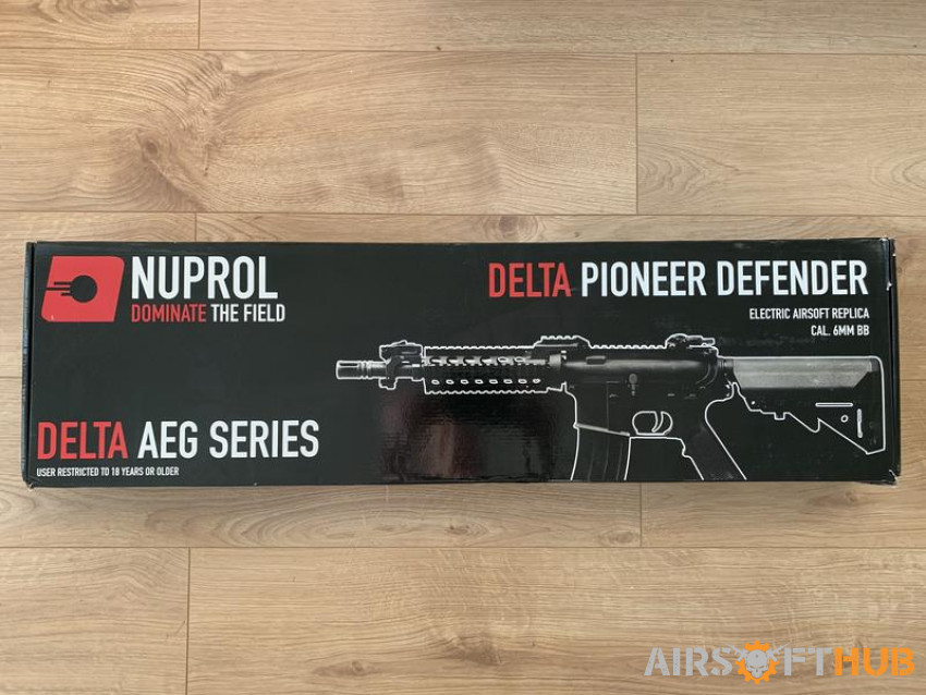 Nuprol Delta Pioneer Defender - Used airsoft equipment