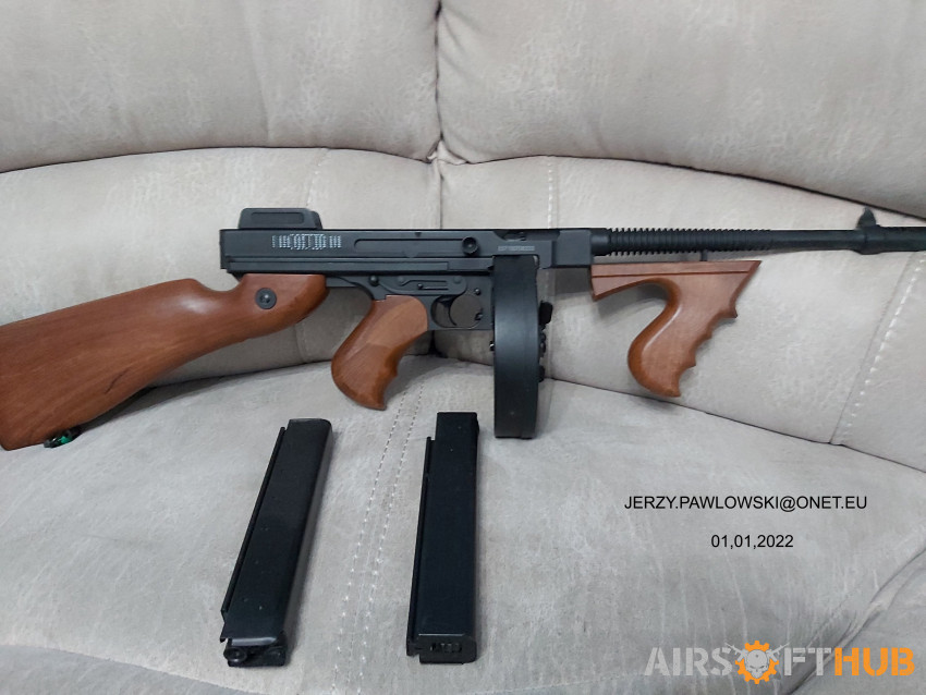 M1A1 Thompson Chicago Version - Used airsoft equipment