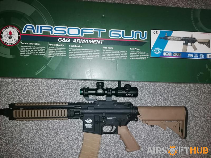 G&g cm18 mod 1 upgraded - Used airsoft equipment