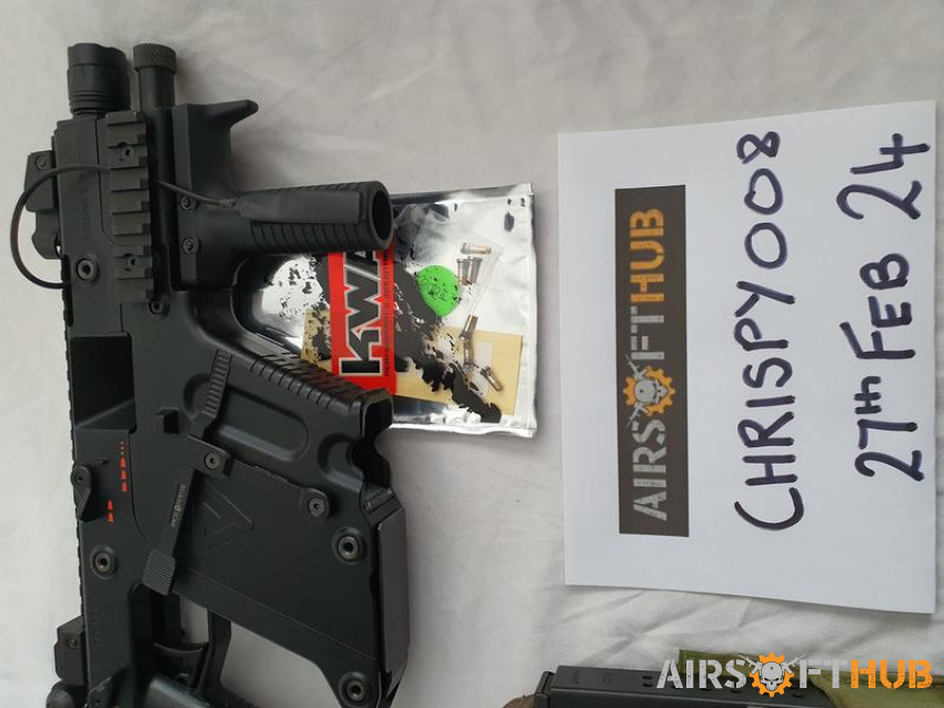 KWA Kriss Vector GBB - Used airsoft equipment