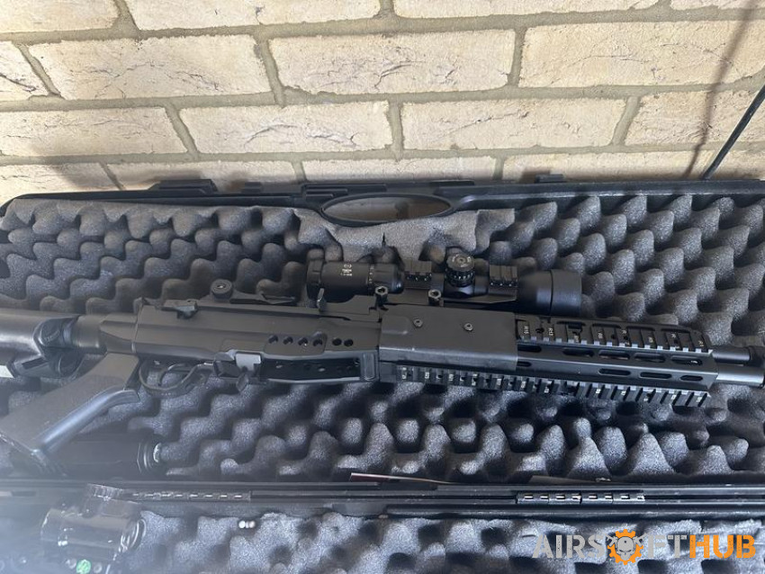 M14 cash on pick up please - Used airsoft equipment