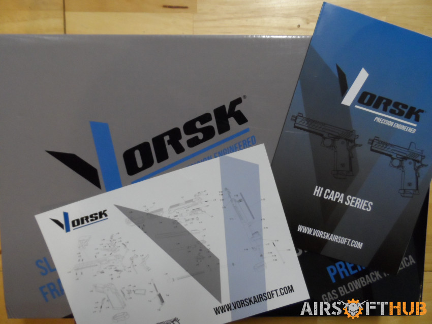 Vorsk Titan 7 GBB (Blk) BNIB - Used airsoft equipment