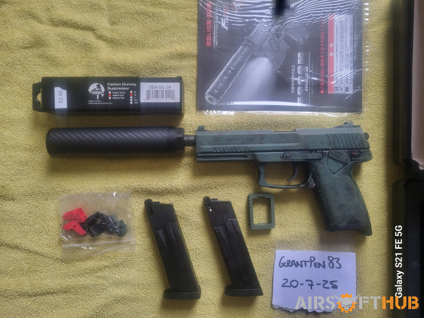 TM MK23 LONGBOW UPGRADE - Used airsoft equipment