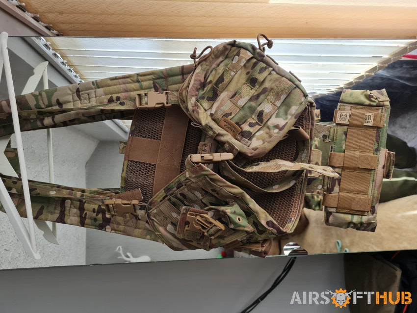 Warrior assault systems chest - Used airsoft equipment