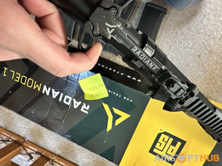 PTS Radian - Used airsoft equipment