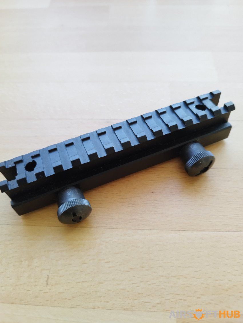 Rail riser - 1" - Used airsoft equipment