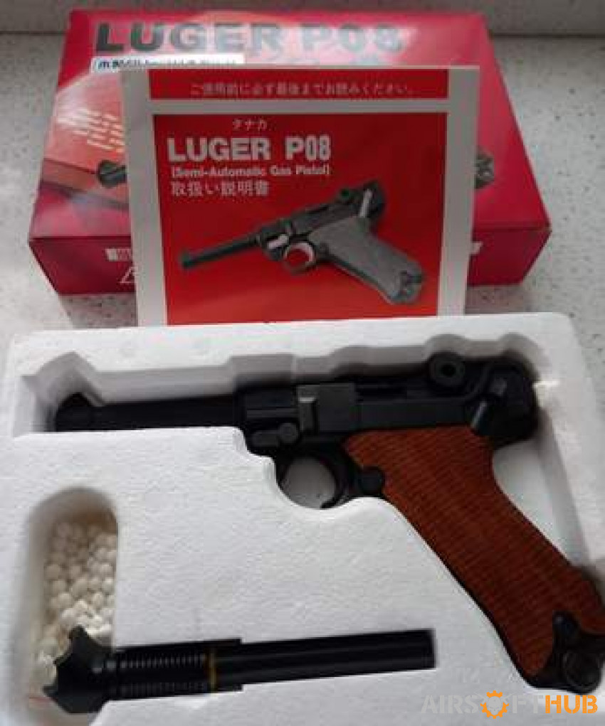 LUGAR P08 PISTOL. - Used airsoft equipment