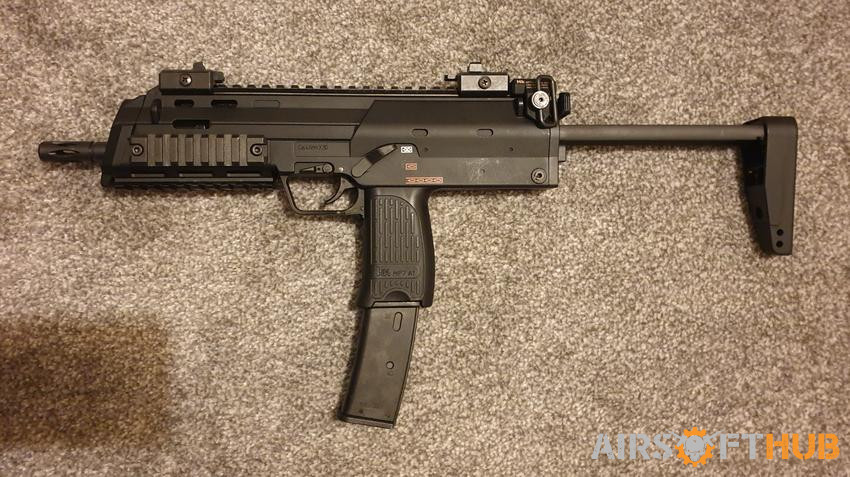 Marui MP7 GBB Bundle, Upgraded - Used airsoft equipment