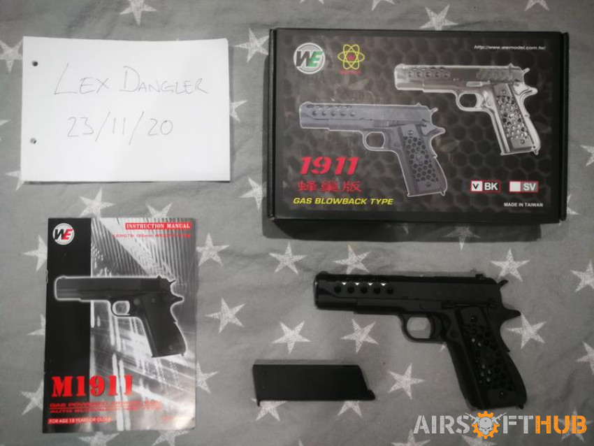WE 1911 HEX - Used airsoft equipment