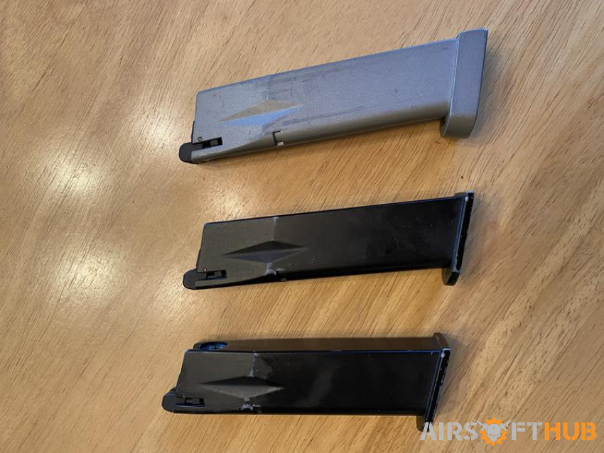 Cybergun P226 X-Five CO2 Mags - Used airsoft equipment