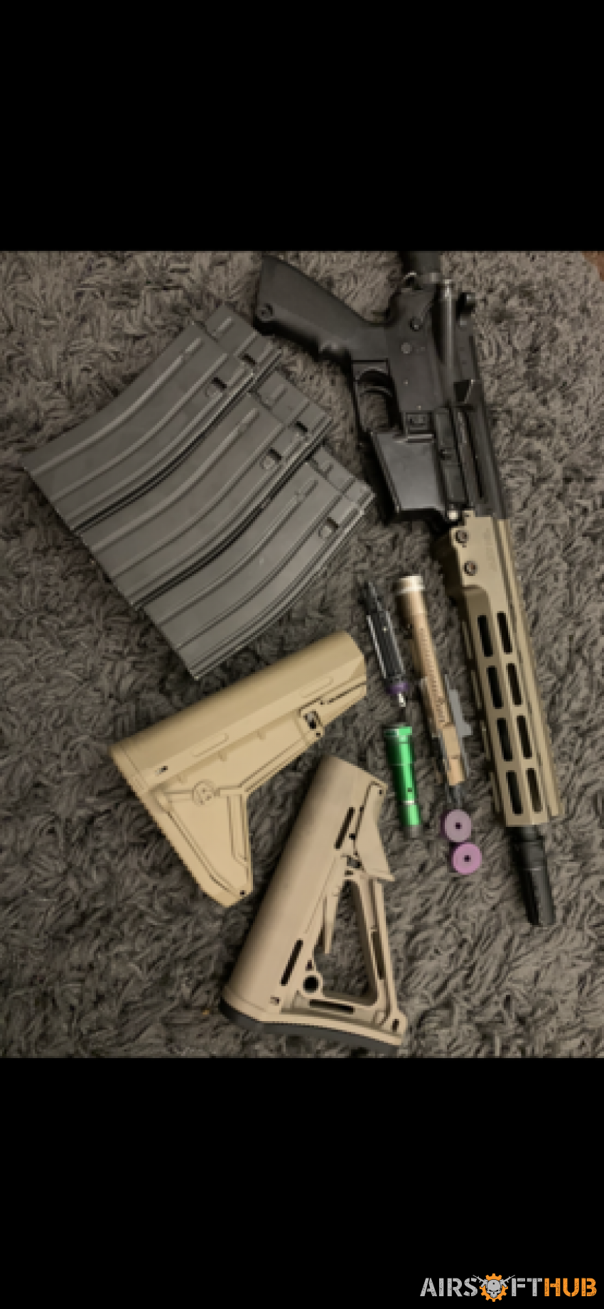 Loads of MWS bits for sale - Used airsoft equipment