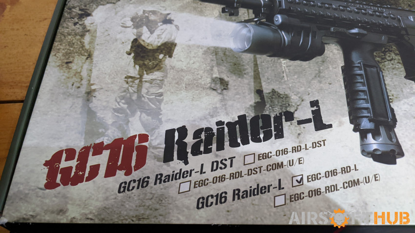 G&G GG16 Raider L Rifle - Used airsoft equipment