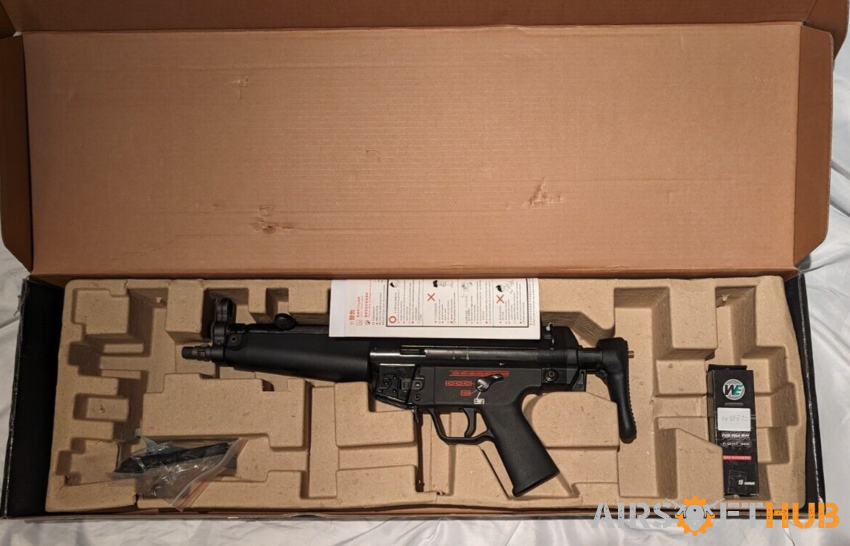 WE APACHE MP5A3 GBBR Gas Blow - Used airsoft equipment