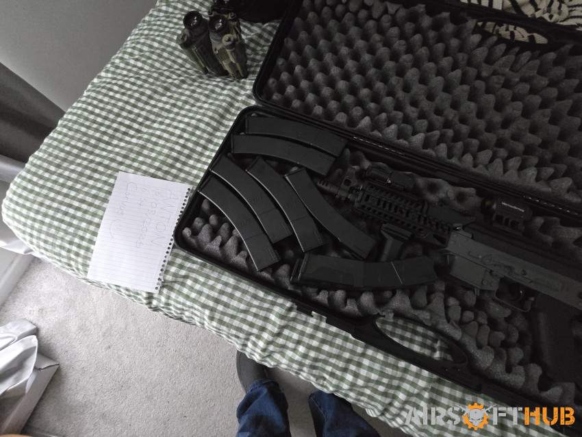 Custom PP-19-01 Vityaz HPA - Used airsoft equipment