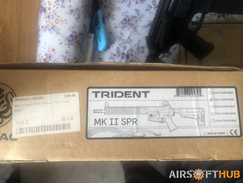 Krytac trident mk 2 spr + nupr - Used airsoft equipment