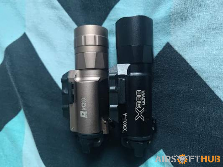 Nuprol NX200 & WADSN X300U-A - Used airsoft equipment