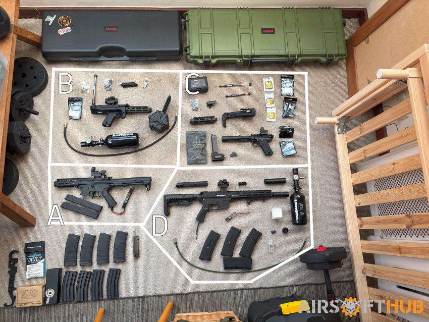 Wolverine MTW and others - Used airsoft equipment