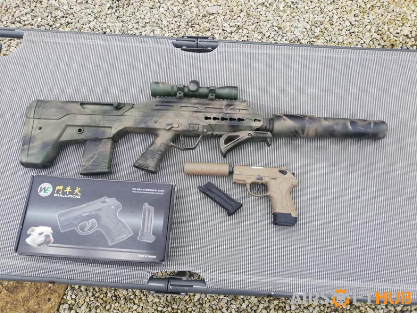 Uar dmr pistol package - Used airsoft equipment