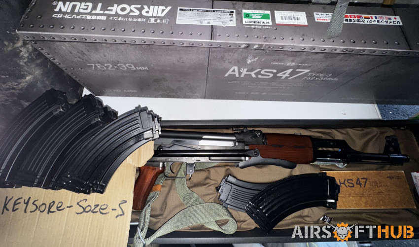TM AK47S- Eagle 6 lv4 upgrade - Used airsoft equipment