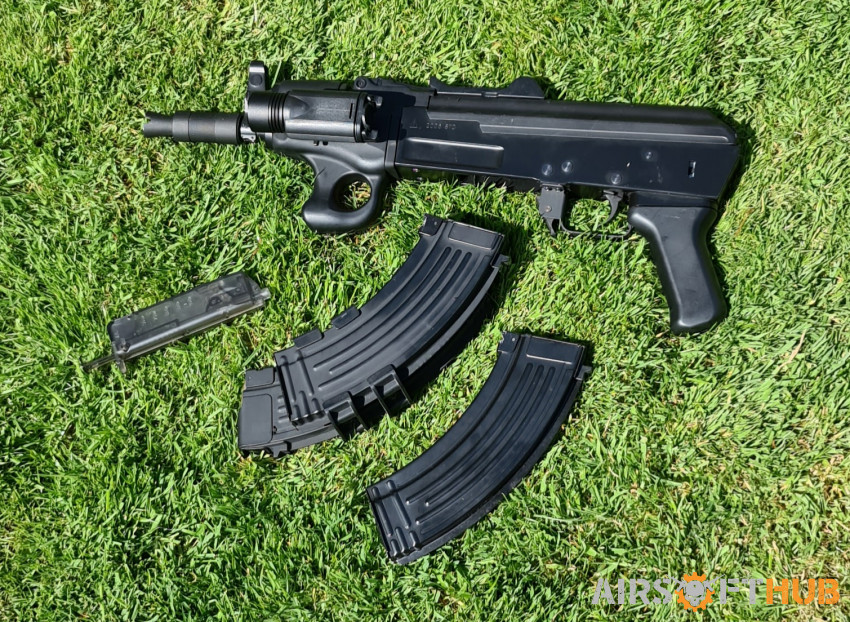 AK47 Short Stock - Black - Used airsoft equipment