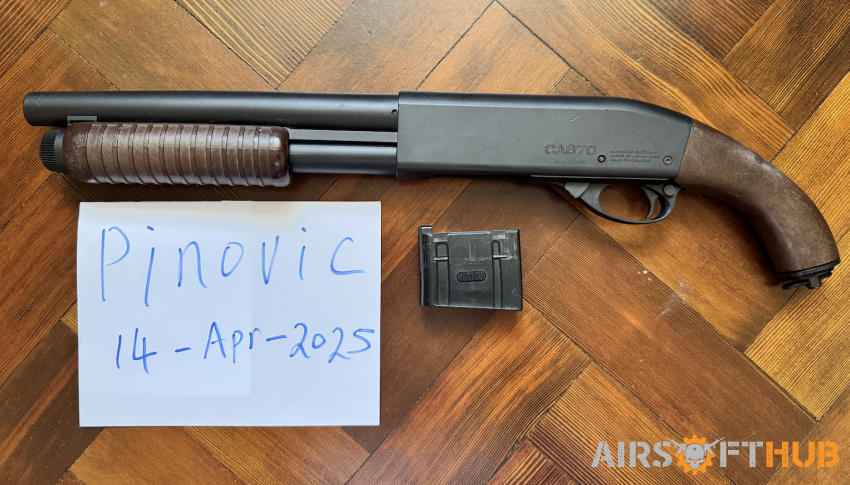 Marushin CA870 Spring Shotgun - Used airsoft equipment